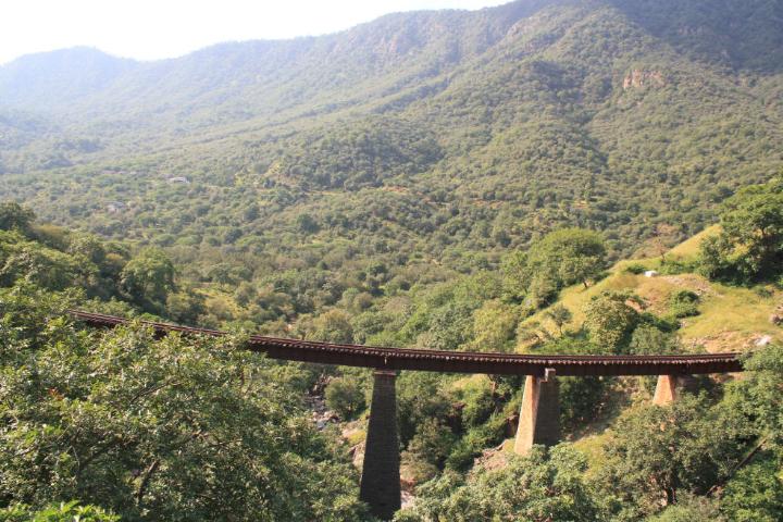 view of goramghat wild life sanctuary.