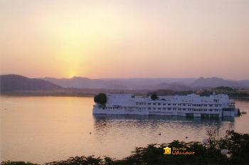 Lake Palace is a luxury hotel of Taj in Udaipur.